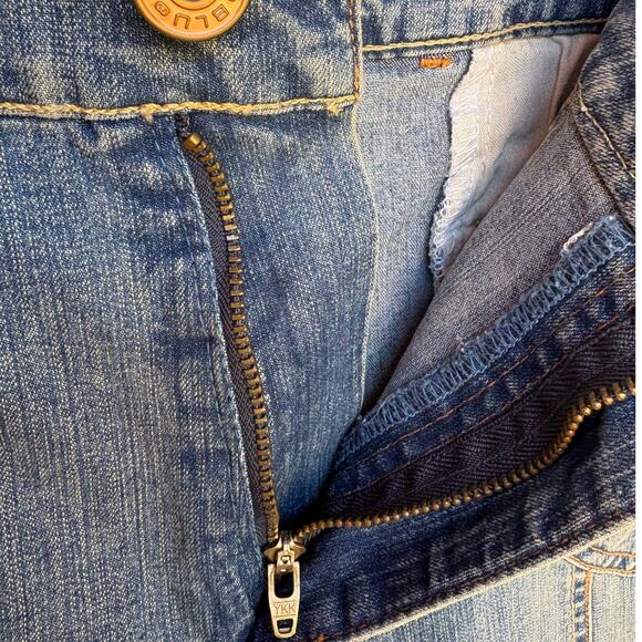 Bandolino Blu Long Denim Midi Panel Skirt NWT Deadstock Retro Vintage(?) size 14 - Picture 5 of 8